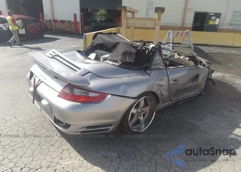 2008 Porsche 911 Turbo z USA, uszkodzony, nr VIN WP0CD29928S788830